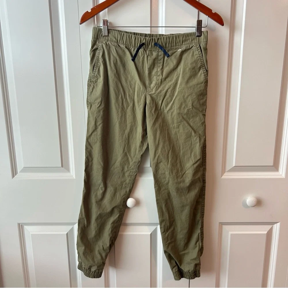 💚 Polo Ralph Lauren Green Half-Zip‎ Sweater + Olive Jogger Pants Bundle